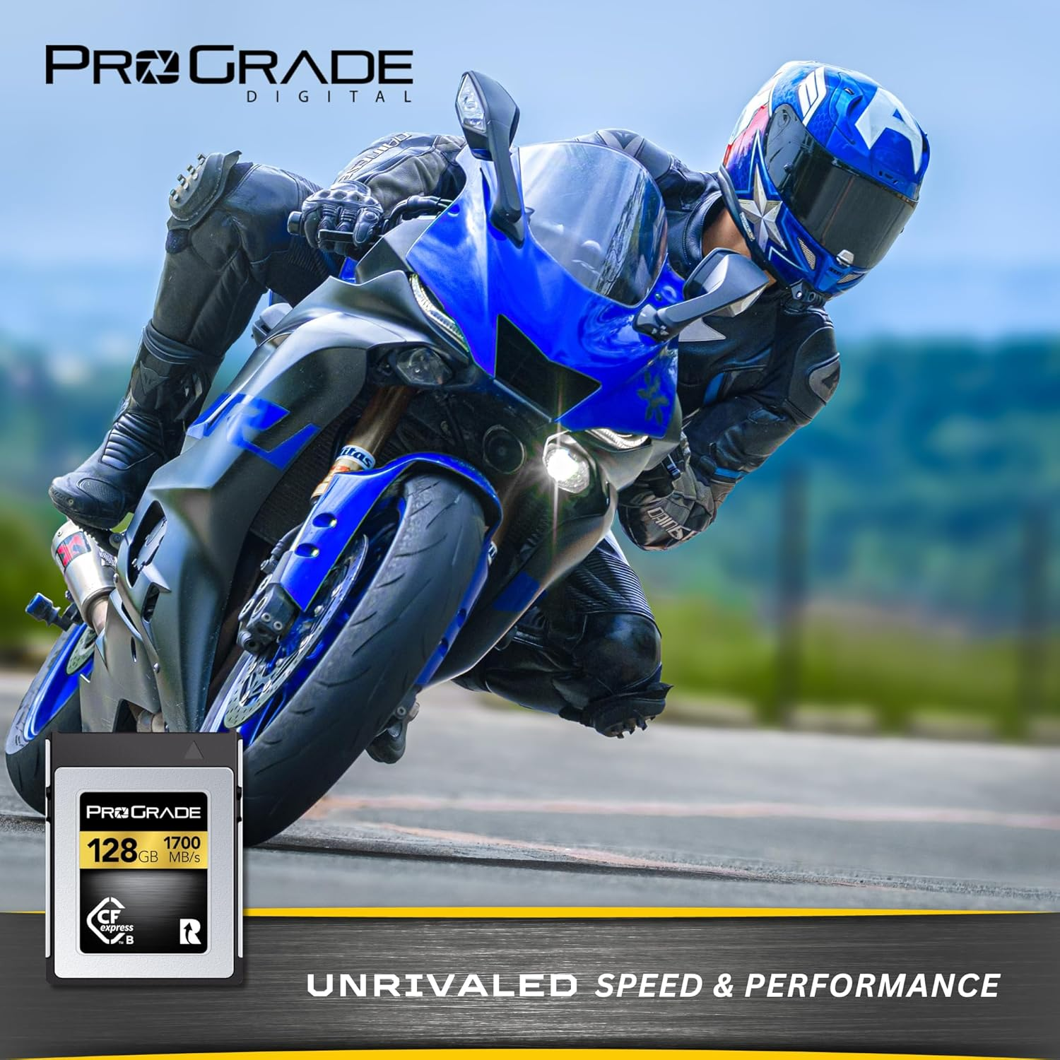 Prograde Digital 128GB Cfexpress Type B Memory Card (Gold) image number 3