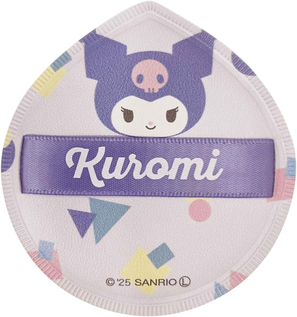Eye Planning Sanrio Characters Fluffy Makeup Puff K4135C Kuromi image number 2