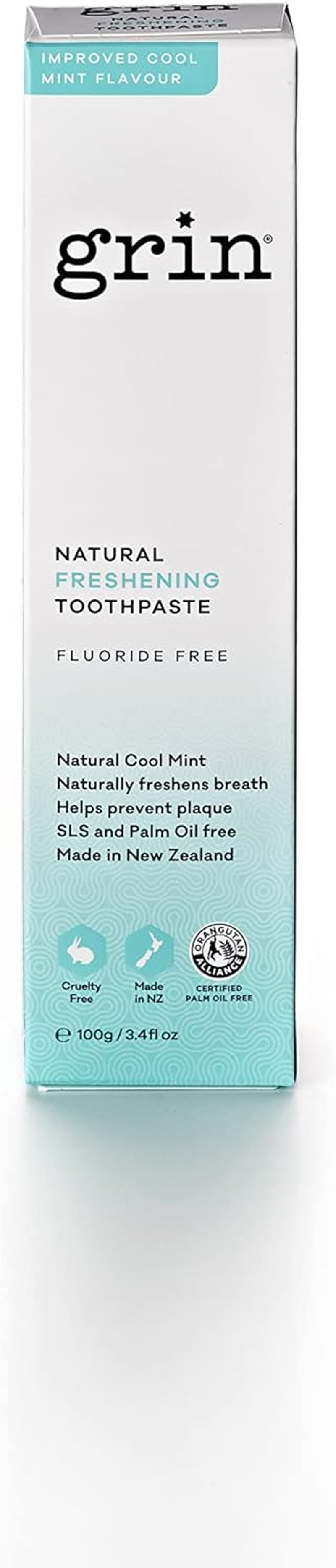 Grin Cool Mint Toothpaste 100 G, 100 Grams image number 5