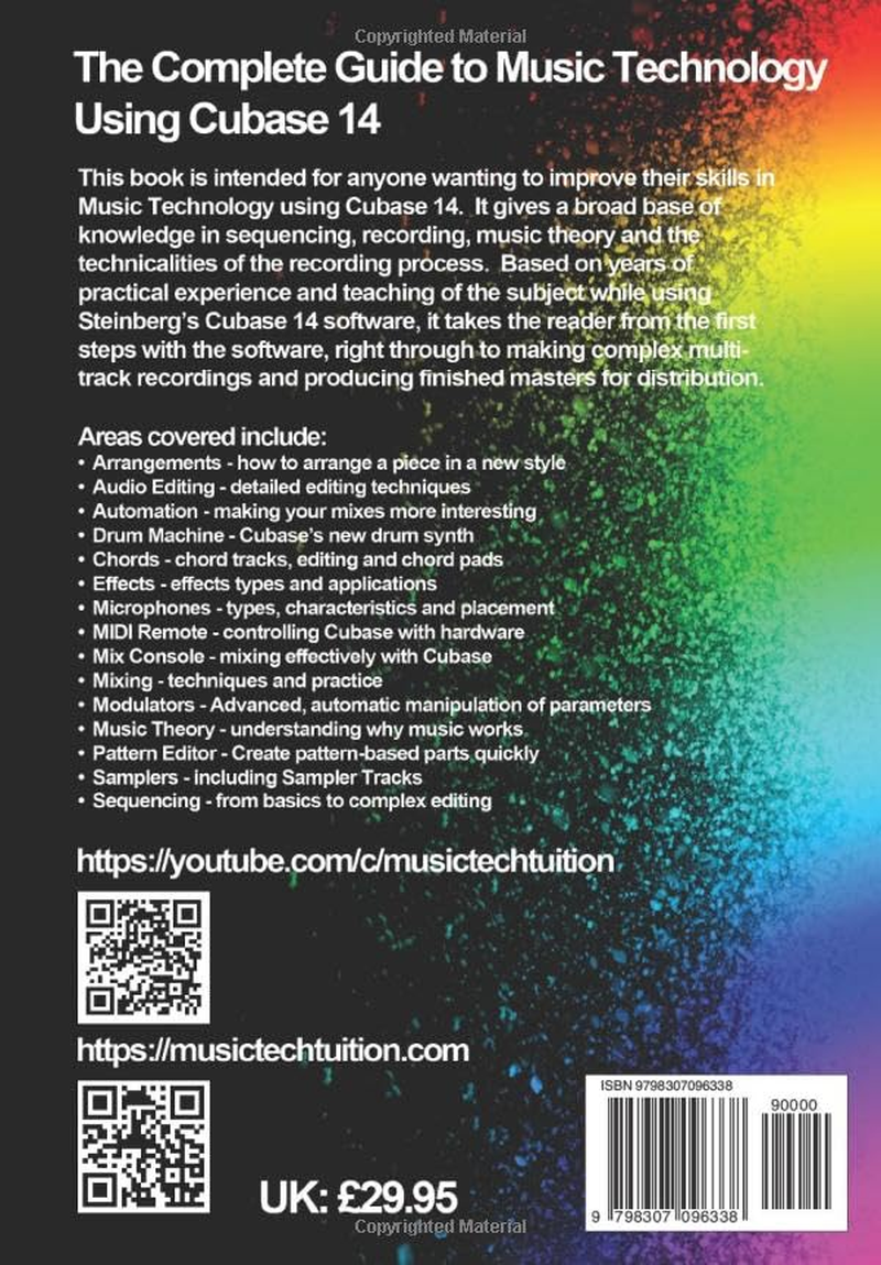 The Complete Guide to Music Technology Using Cubase 14 image number 1