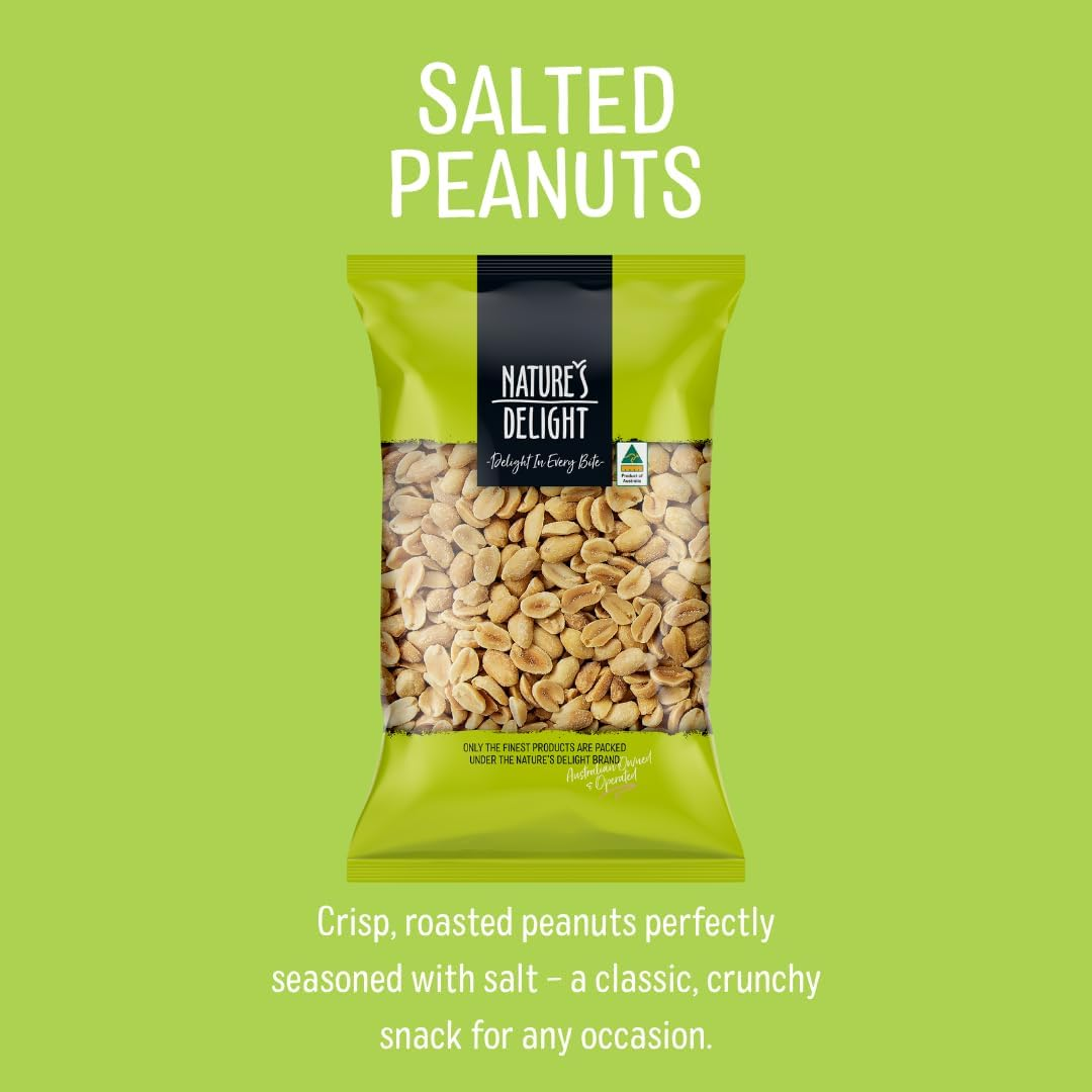 Nature'S Delight ROASTED & SALTED PEANUTS (PRODUCT of ARGENTINA) 500G image number 5