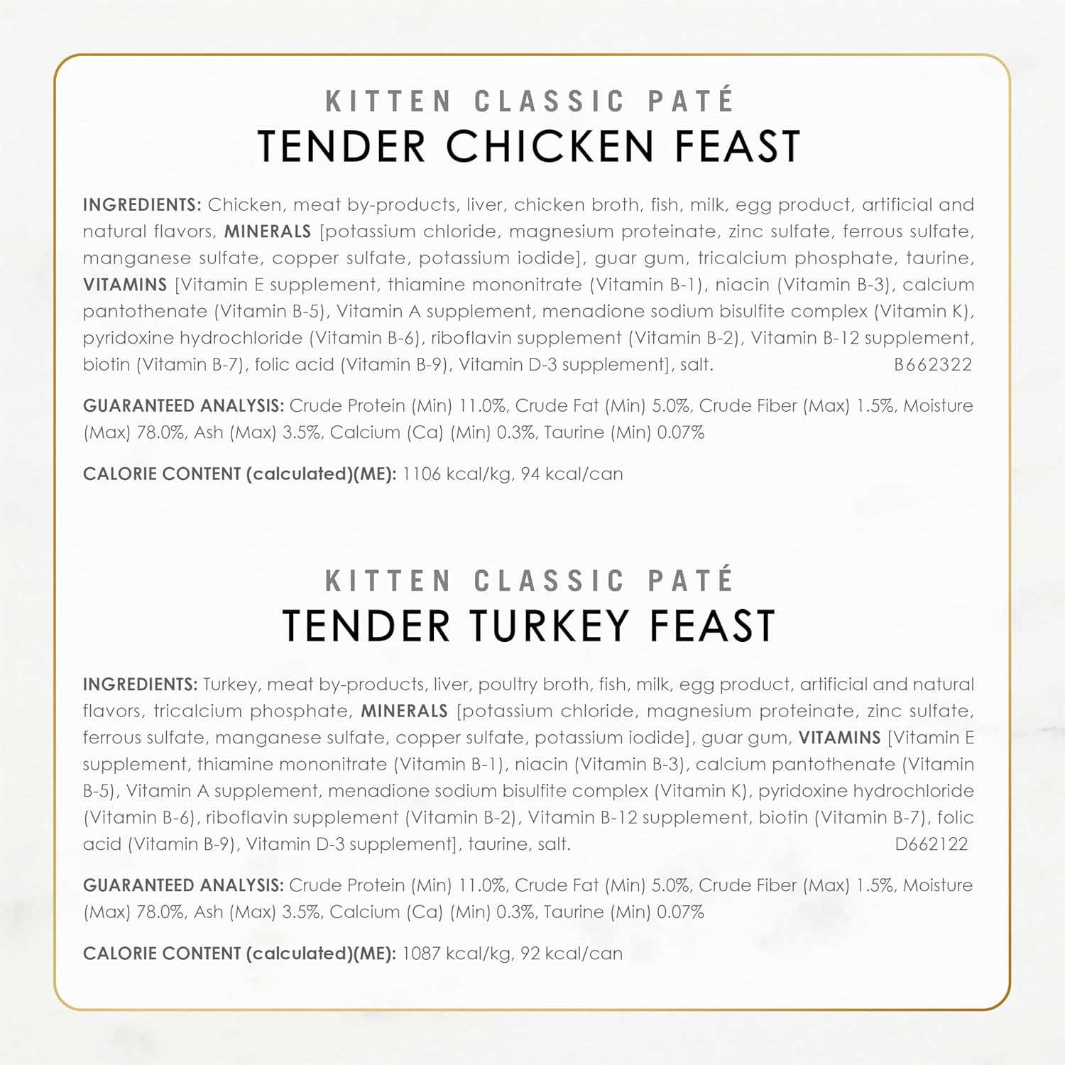 FANCY FEAST Classic Pat&eacute; Kitten Wet Cat Food Collection 24X85G image number 5