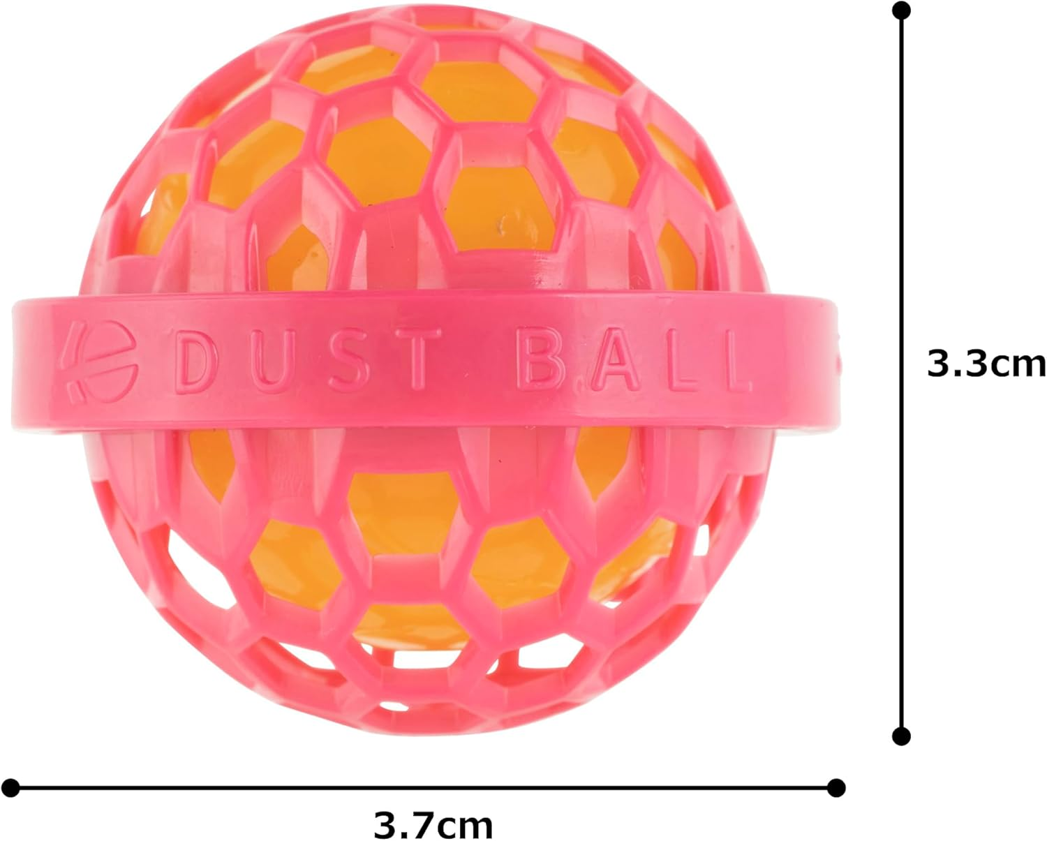 DUST Ball Cleaning Ball in Bag, Automatic Cleaning, Pink image number 1