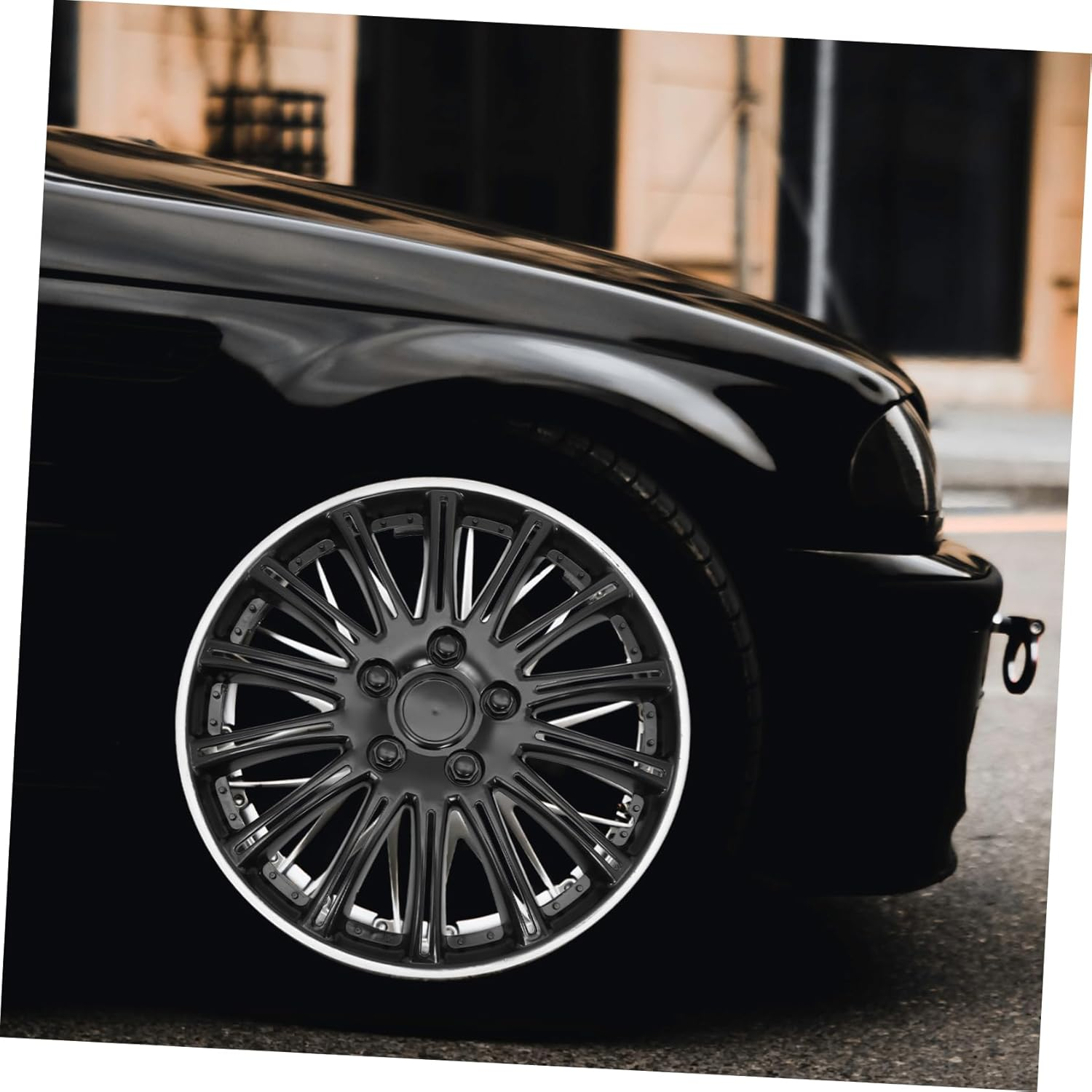 TOYZFRIENDY Hub Cap Wheel Rim Cover Automotive Decorative Hub Cap for Cars Car Accessories Exterior image number 1