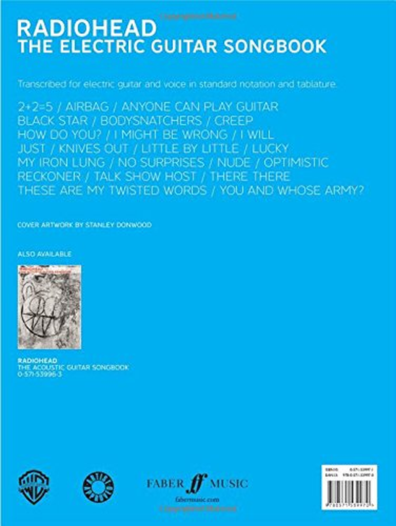 Radiohead: the Electric Guitar Songbook