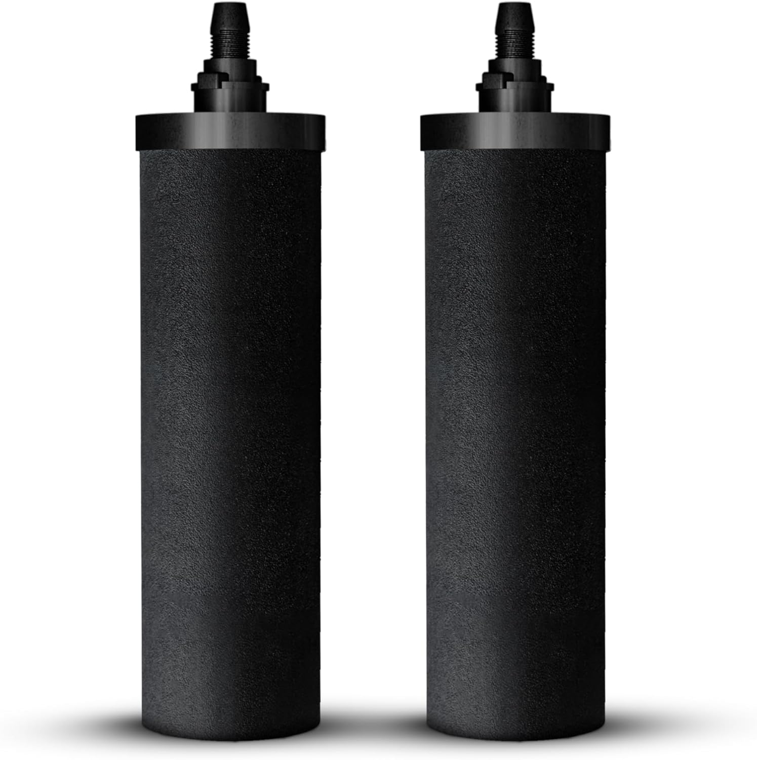 PHOENIX GRAVITY NSF Certified Smart Carbon (Black) Replacement Filter Elements - Pack of 2 Carbon Cartridge for Phoenix Gravity Water Filters, Compatible with Berkey & Other Countertop Water Filters