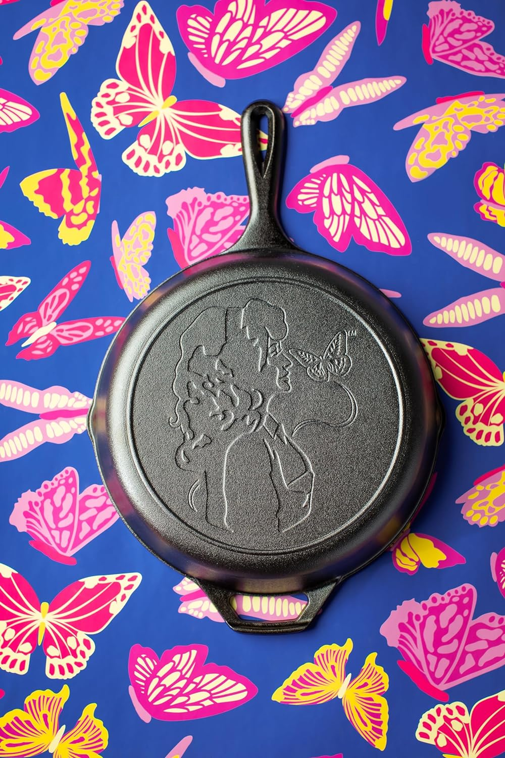 Lodge Cast Iron 10.25 Inch Skillet with Dolly Logo image number 5