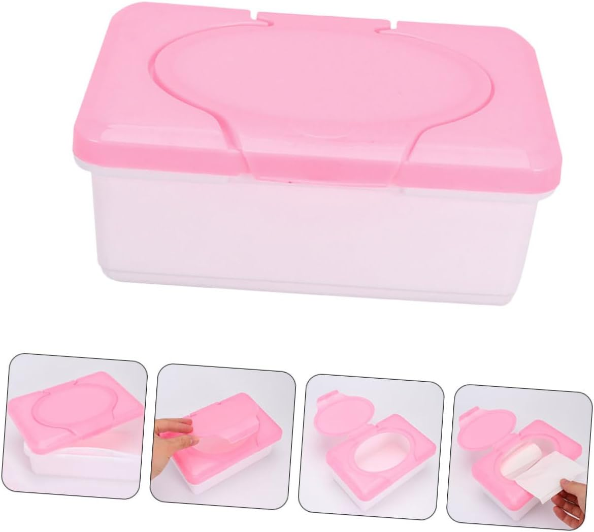 Wipes Dispenser Reusable Wipe Holder for Diaper Bags Design Easy to Clean Organizes Items image number 4