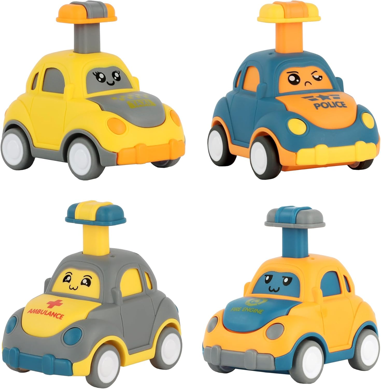 Keycraft Push 'N' Go Car, Fun and Easy-To-Use Toy Vehicle for Toddlers and Kids, Interactive Push-Down Action for Active Play and Motor Skill Development, Durable and Colourful Design image number 1