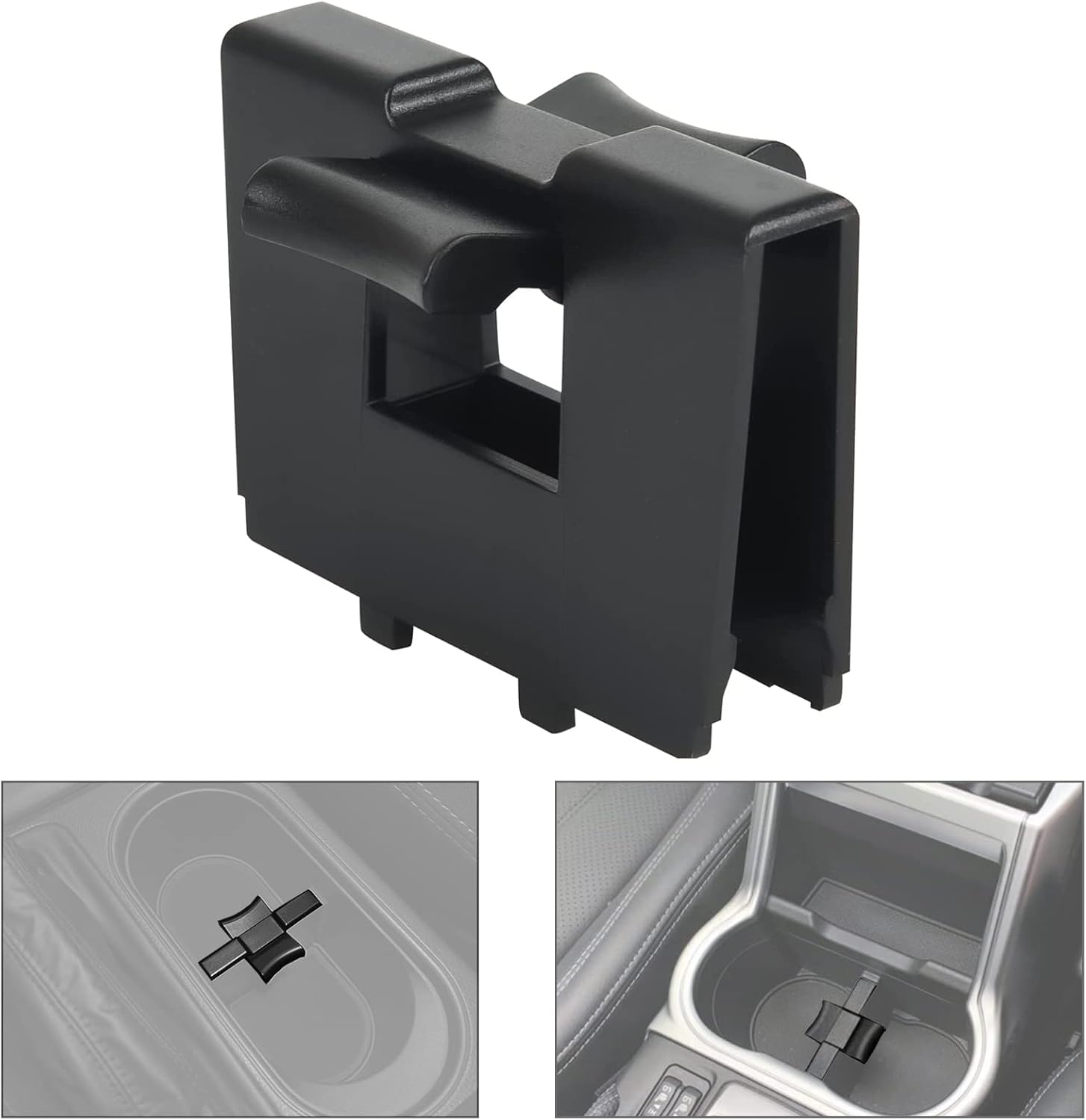 OKPARZ Replacement for Center Console Partition Cup Holder Insert 2014-2019 Subaru Forester 92118AJ000 92118AJ001