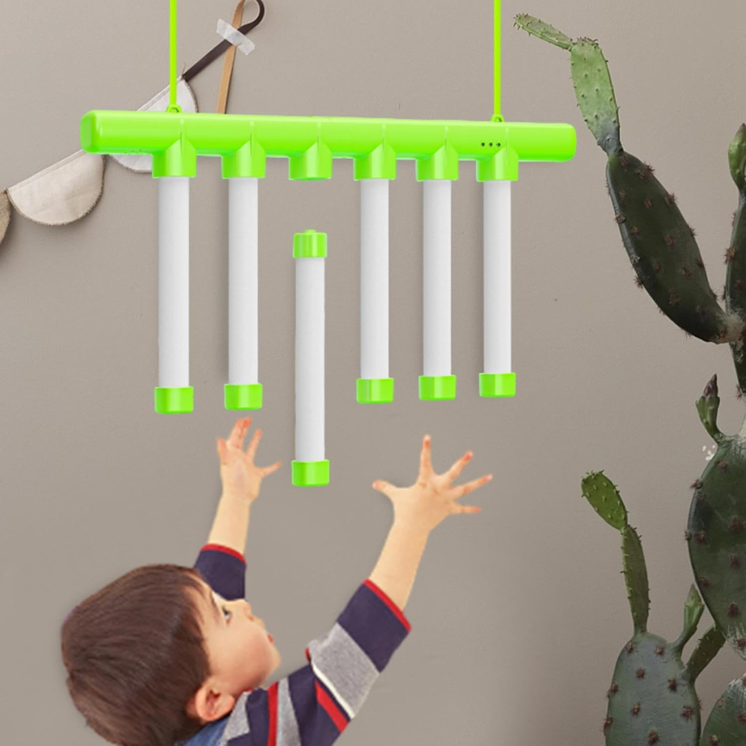 Upgrade Reflex Challenge Game Remote Control Drop Sticks Game, Kids Catching Sticks Game, Drop the Stick Game, Reaction Training Speed Catching Game image number 3