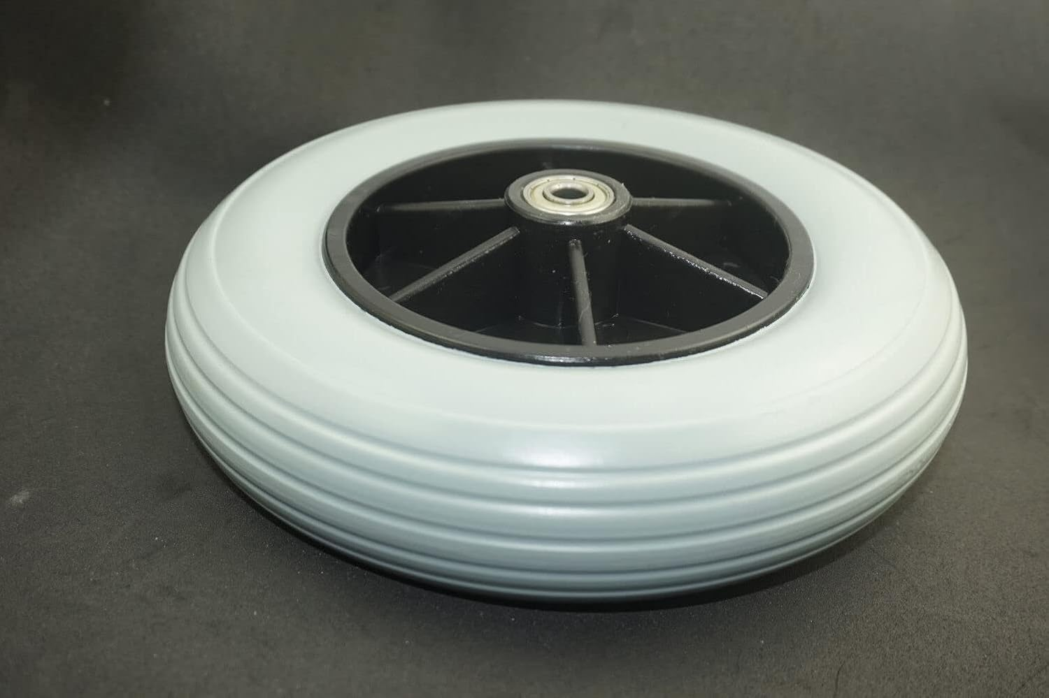 (Pair of Two) ，8" X 2" (200X50) Solid Rubber Front Rear Caster Tires Wheels Assembly for Power Wheelchair'S/Electric Wheelchair for Many Standard Wheelchairs Replace image number 3