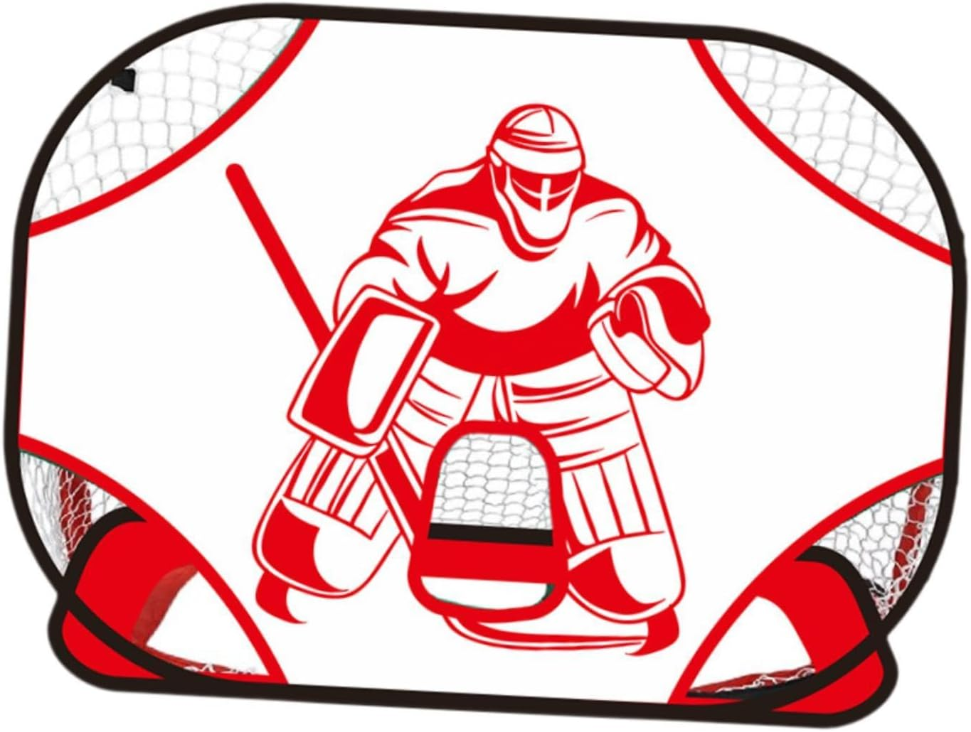Vaveren Hockey Goal Practice Target Hockey Net Versatile Goalie Target Easy Attach for Outdoor Sports Indoor Backyard Hockey Lacrosse image number 3
