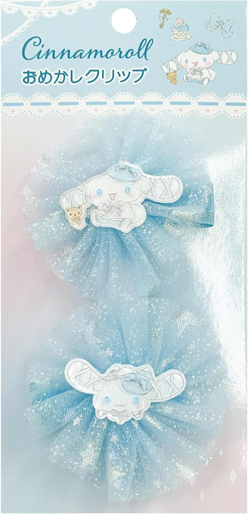 Unic Sanrio Character Dressing up Clip, Cinnamon Roll, Approx. W 2.4 X H 2.4 X D 0.6 Inches (60 X 60 X 15 Mm), SR-0101CR image number 3