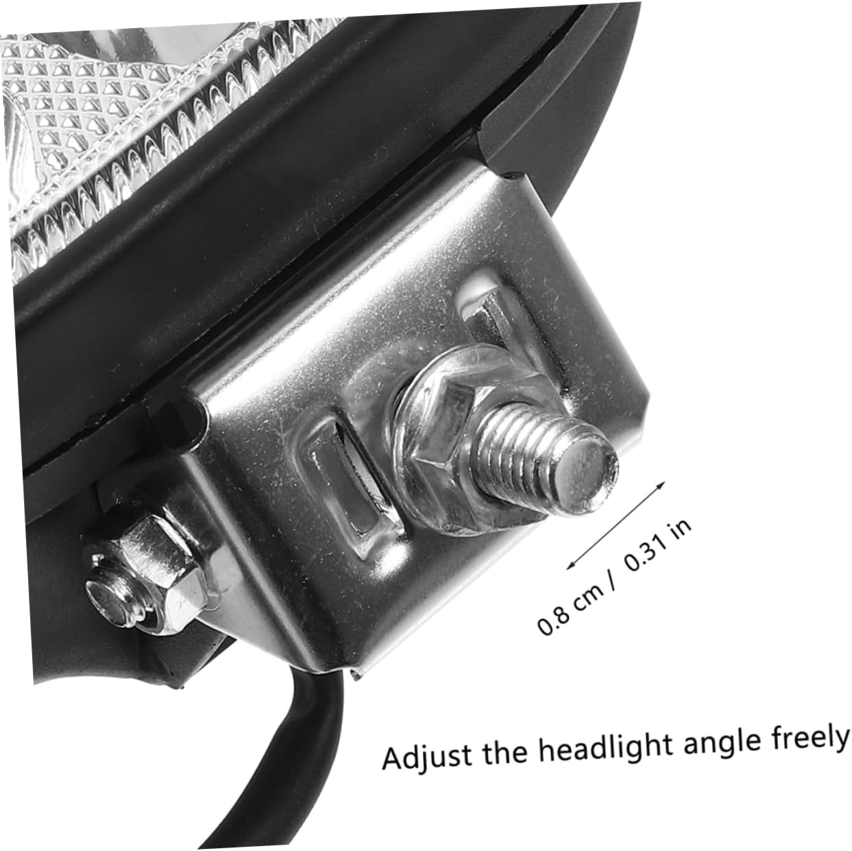 Iplusmile LED Forklift Lights 2 Pack Complete Assembly Powerful Illumination Long-Life High Visibility Replacement Work Lights image number 3