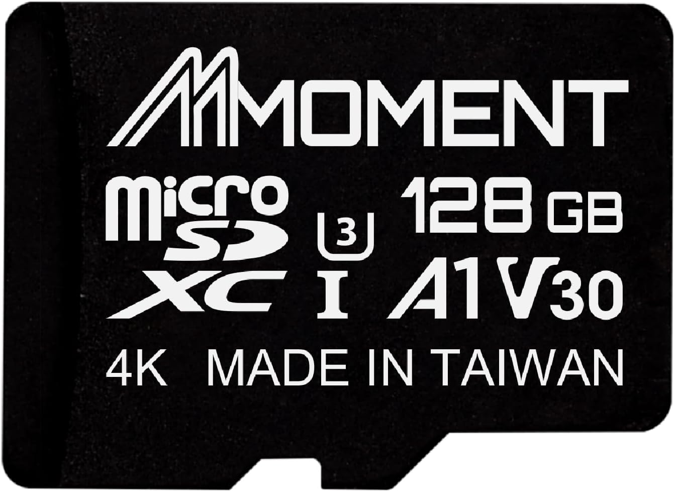 MMOMENT 128GB Micro SD Card, Micro SDXC Memor Card, A1, UHS-I, U3, V30, 4K UHD Memory Card for Nintendo-Switch, Gopro, Tablet, up to 95Mb/S Read, 60Mb/S Write Speed, SD Adapter Included