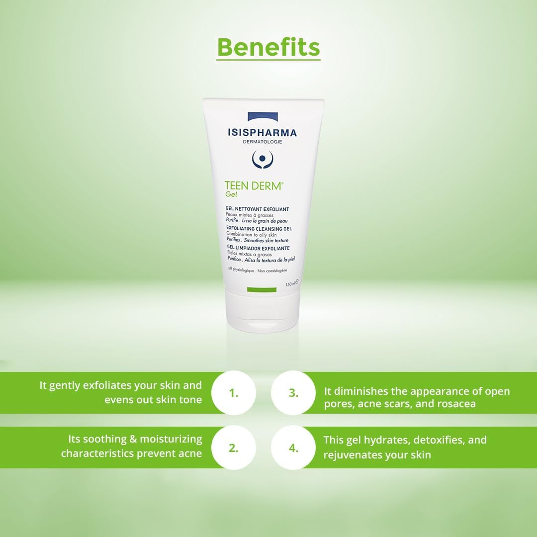 Isispharma Teen Derm Gel 150Ml image number 3