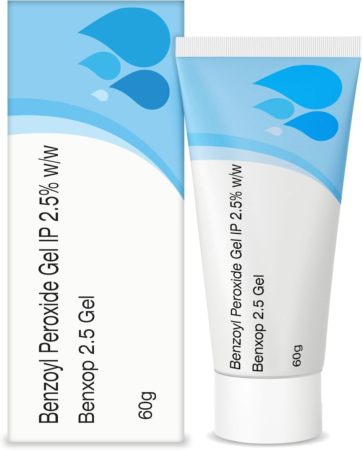 Salve 2.5% Benzoyl Peroxide Cream - 60 G / 2.12 Oz | Leave-On Topical Cream