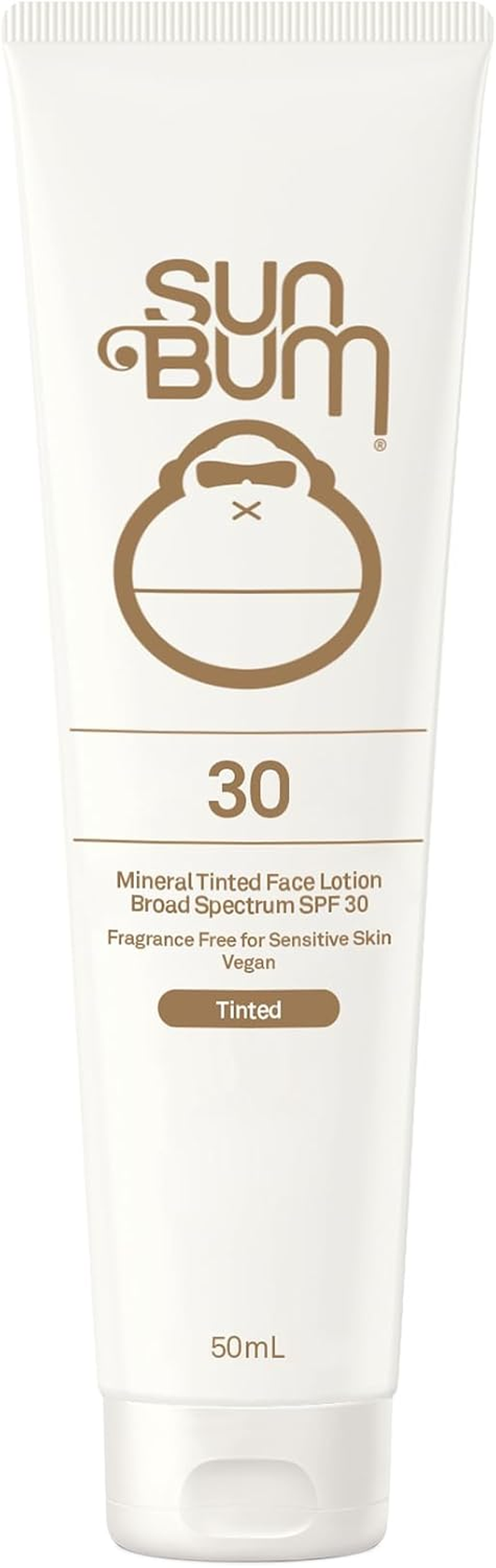 Sun Bum Mineral SPF 30 Tinted Face Sunscreen - Matte Primer - Broad Spectrum Moisturizing Sunscreen with Vitamin E - Hawaii 104 Act Compliant (Without Octinoxate & Oxybenzone) - 50G image number 1