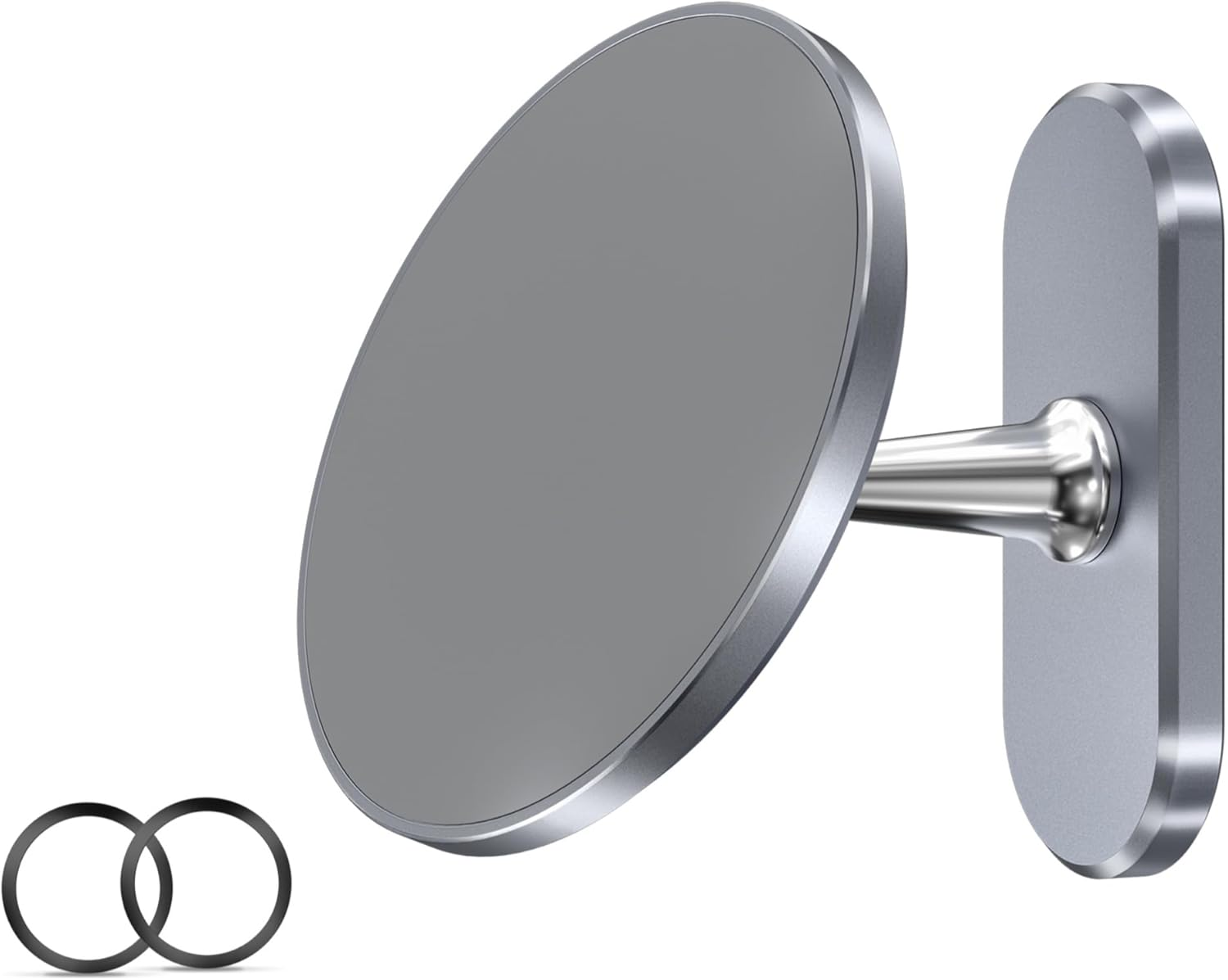 Itramax Magnetic Golf Cart Phone Holder,360&deg; Adjustable Dual Magnet Mount,Portable Alloy Golf Push Cart Cell Phone Stand for Magsafe Iphone 17 16 15 14 13 12&All Smartphones,Fits Ezgo,Club Car,Yamaha