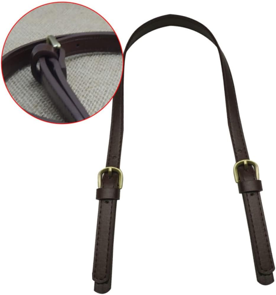 KONTONTY 2Pcs DIY Bag Belt Fashion Shoulder Bag Strap Dual Buckles Handbag Strap for Women Tote Clutch Pouch Easy to Sew image number 7