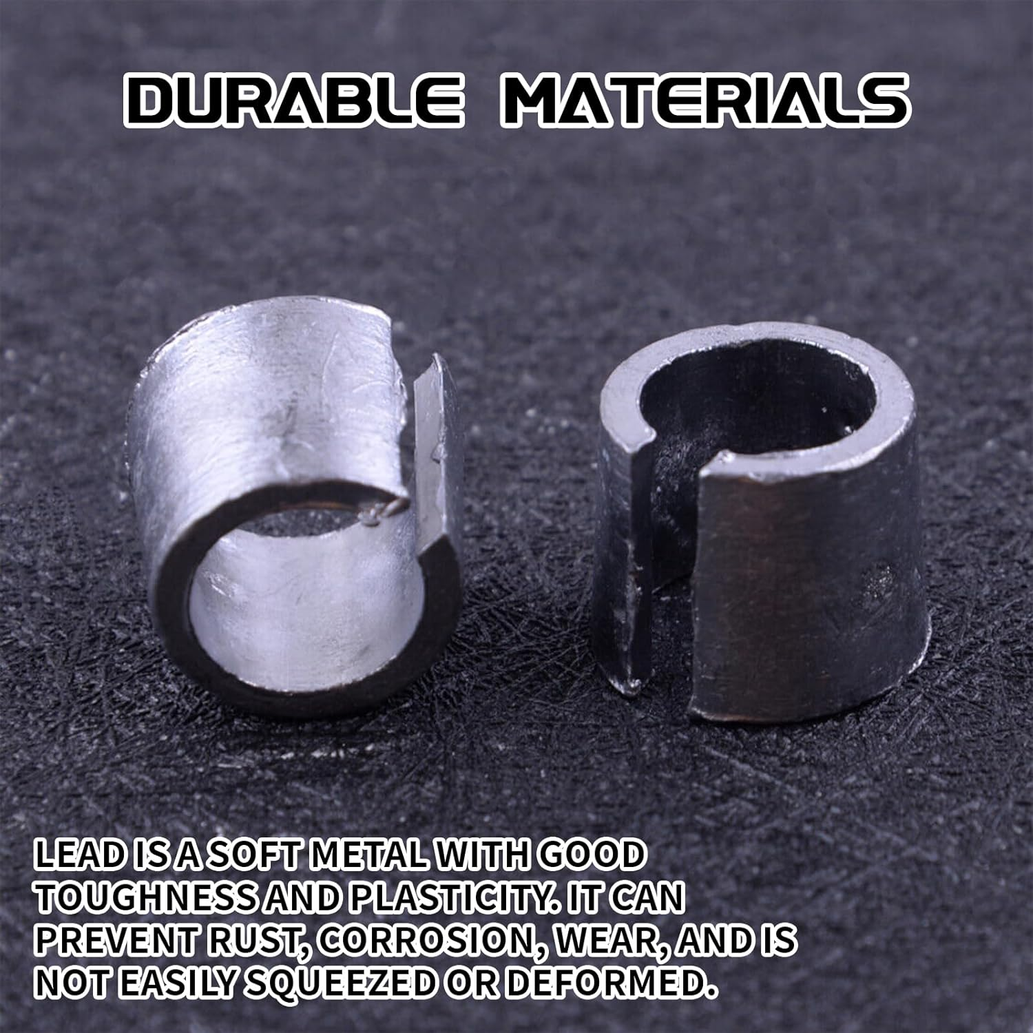 2 Pairs Battery Terminal Shims Battery Post Shims, Car Battery Terminal Converter Post Adaptor for Anode Cathode Sleeves Battery Negative & Positive Post Shim Lead for Most Car image number 4