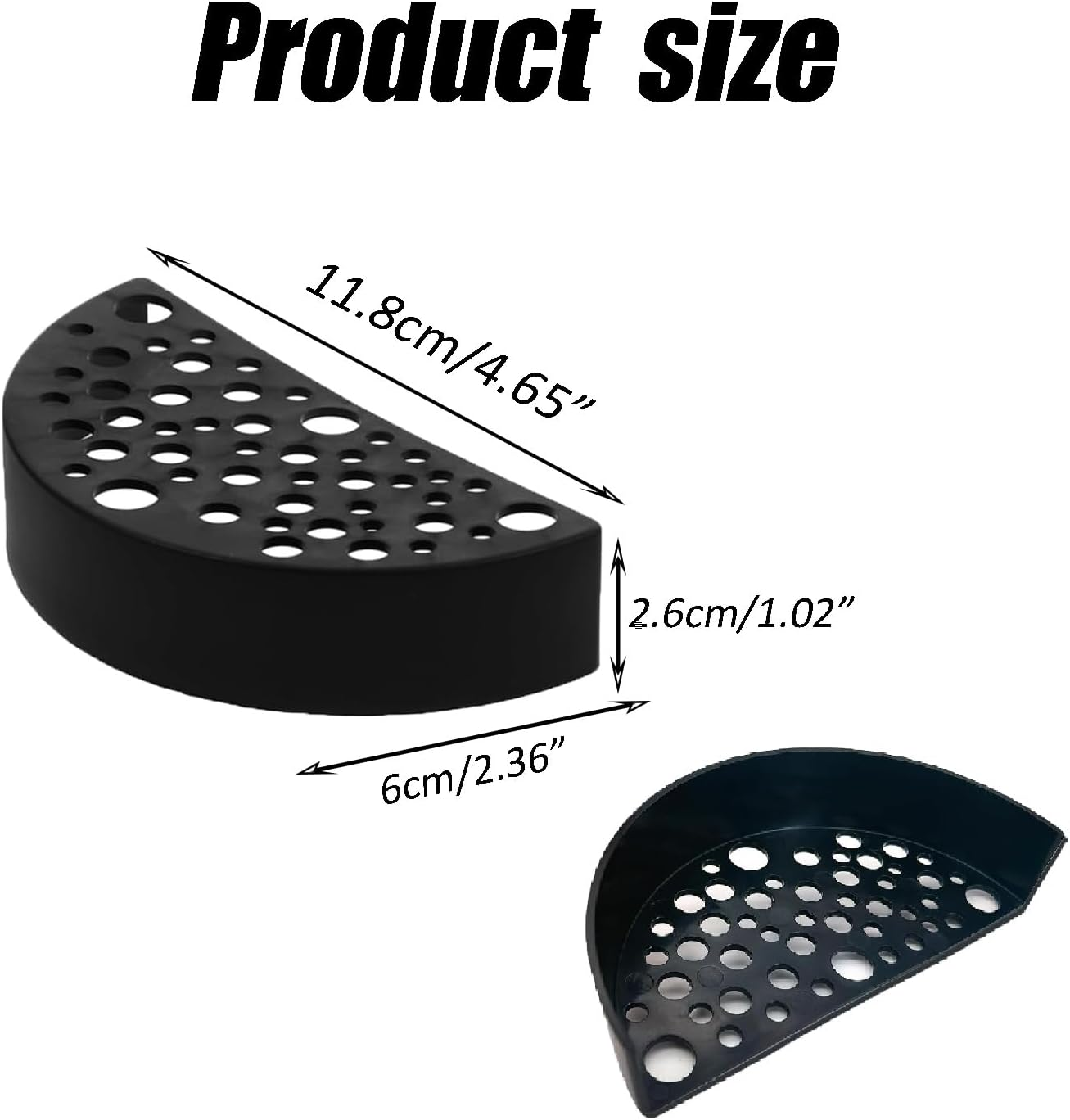 Wzenclave Shrimp Hides for Aquarium, Black Plastic Shrimp Cave Shelters & Small Fish Tunnel for Breeding, Durable Aquarium Hideout Decor, Tank Accessories for Shrimp and Small Fish image number 4