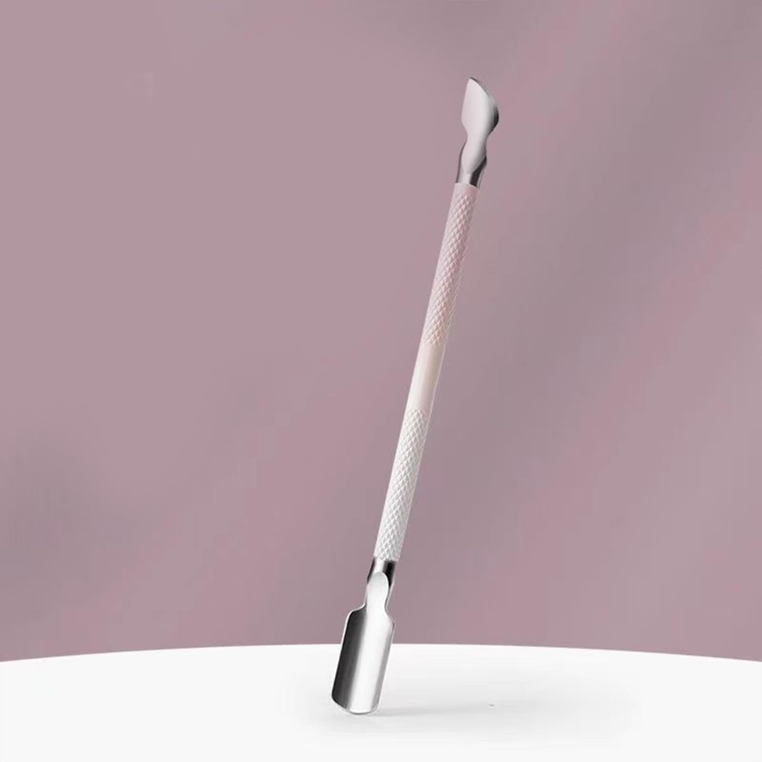 Professional Cuticle Remover & Manicure Kit: Cuticle Cutter, Trimmer, Clippers & Nail Tools Set, Dual-Ended Pusher & Glass Nail File (4-Piece in Leather Case) image number 2