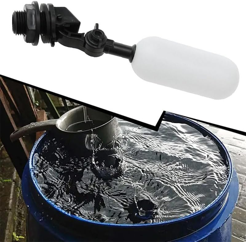 3Pcs 1/2 Inch Float Ball Valve &ndash; Automatic Water Level Control for Pools, Ponds, Livestock Troughs & Tanks | Adjustable Arm for Precise Fill Control | Ideal for Aquariums, Aquaculture & Water Systems image number 1