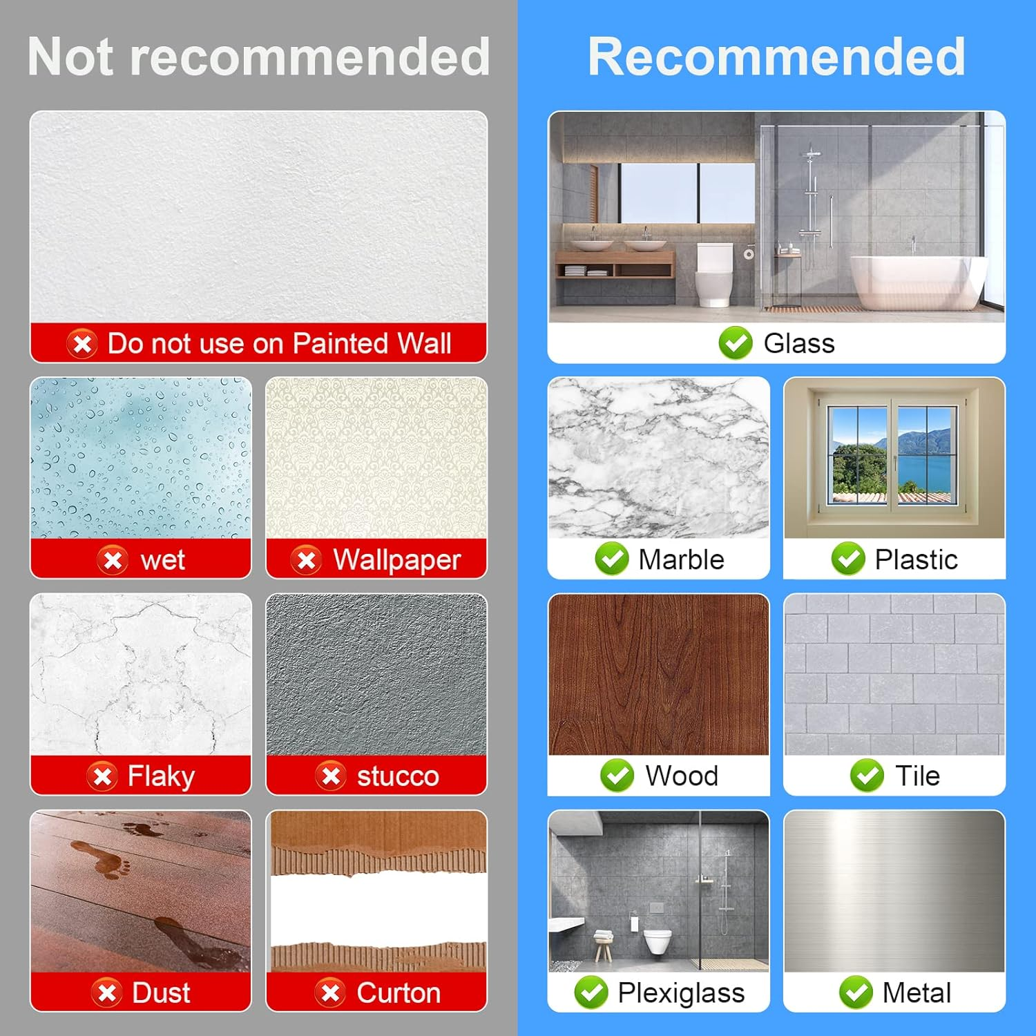 20 Packs Self Adhesive Wall Hooks Heavy Duty 22Lb(Max), Waterproof Transparent Wall Hooks for Hanging Sticky Hooks Wall Hangers for Door Bathroom Shower Kitchen Outdoor Utility Hooks Hanger