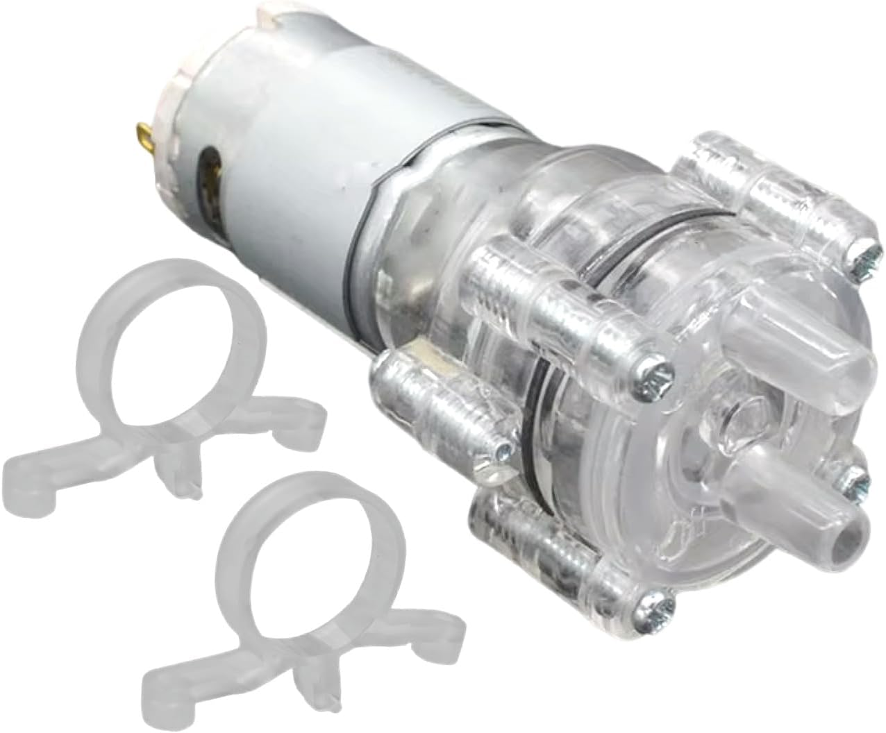 CHANCS 385 Diaphragm Self-Priming Pump DC 24V Motor Shock Absorption Water Pumps for Most DIY Projects&hellip;