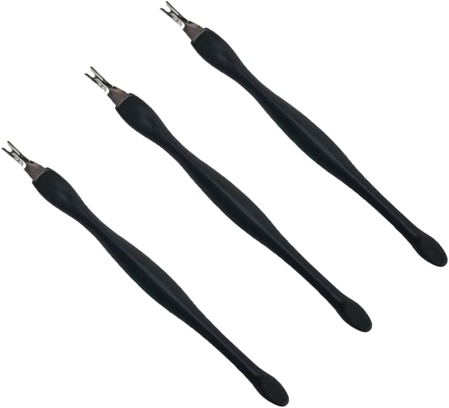 Cuticle Trimmer, 3 Pcs Cuticle Remover, Cuticle Pusher, Nail Cuticle Remover, Nail Art Tools, Nail Cleaner Tool