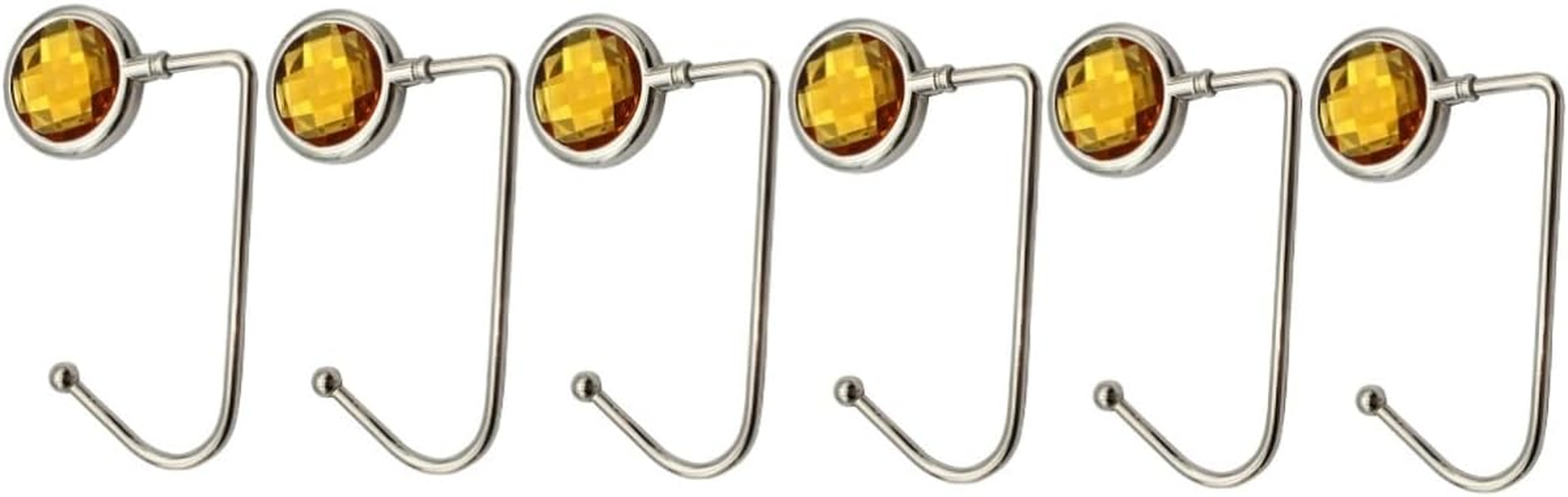 OATIPHO 6Pcs Handbag Hook Bag Table Hook Alloy Creative Backpack for Tote Bags Handbags Overnight Women Light image number 5