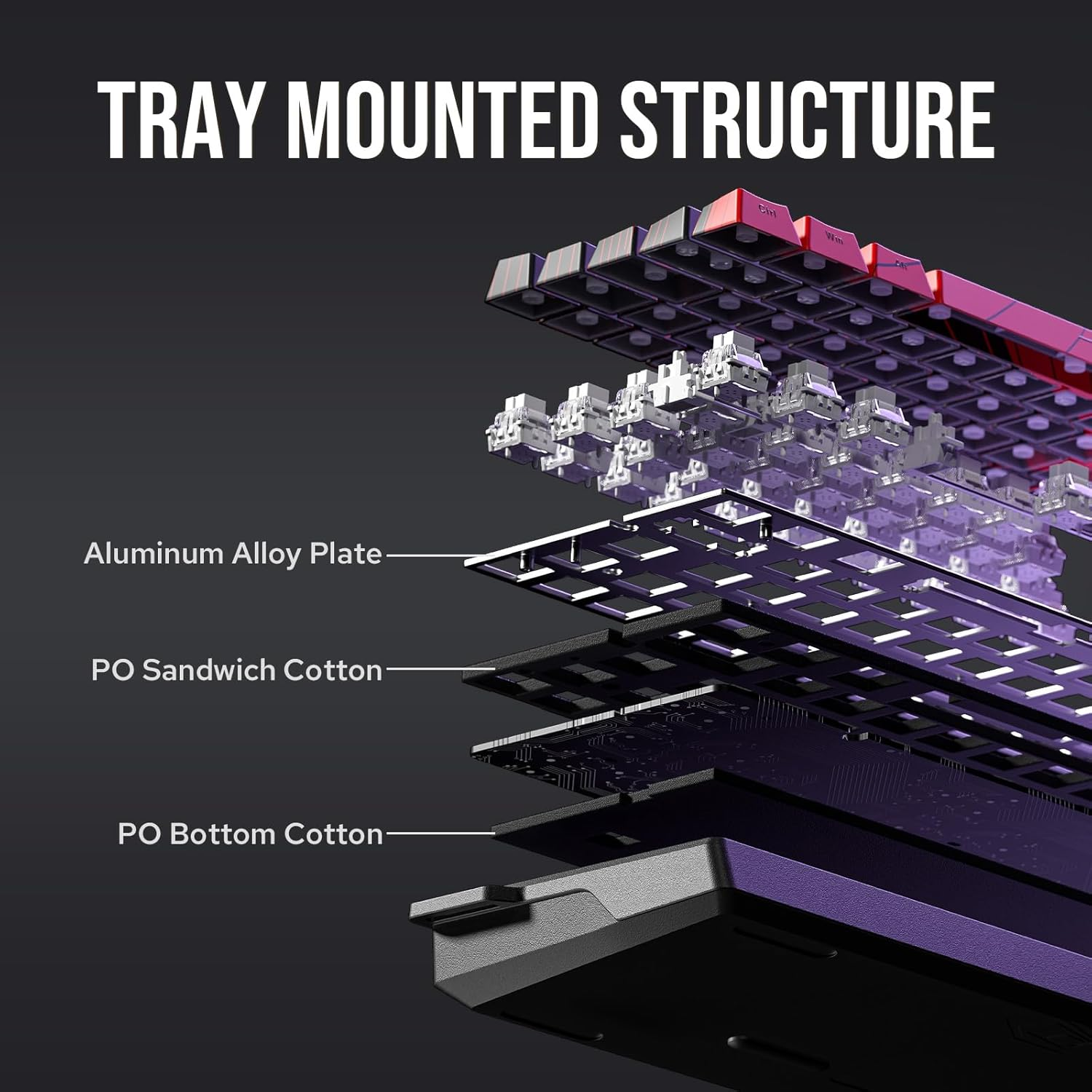 EPOMAKER Aula WIN60 HE 60% Wired Magnetic Keyboard with Adjustable Actuation, 8000 Hz Polling Rate, Hall Effect Switches, Hot-Swap, for FPS Games (Black) image number 5