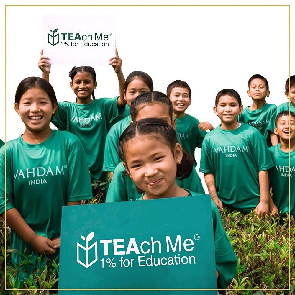 Vahdam Tumeric Sampler Pack Tea Bags 18 Pack image number 1