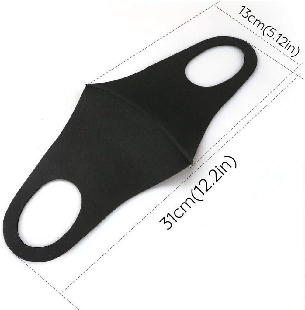 Tongke 3 Pack Men & Women'S Face Mask, Washable Reusable Fabric Face Masks image number 4