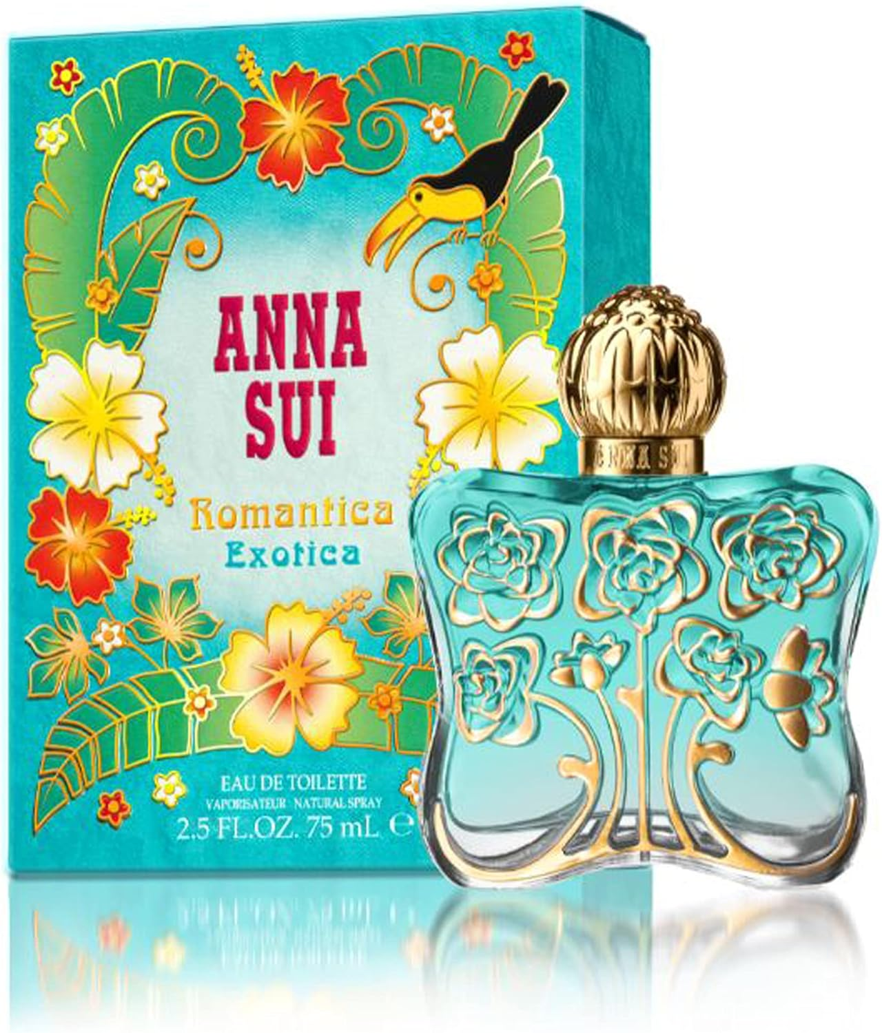 ANNA SUI Romantica Exotica Eau De Toilette Spray 2.5 Oz.