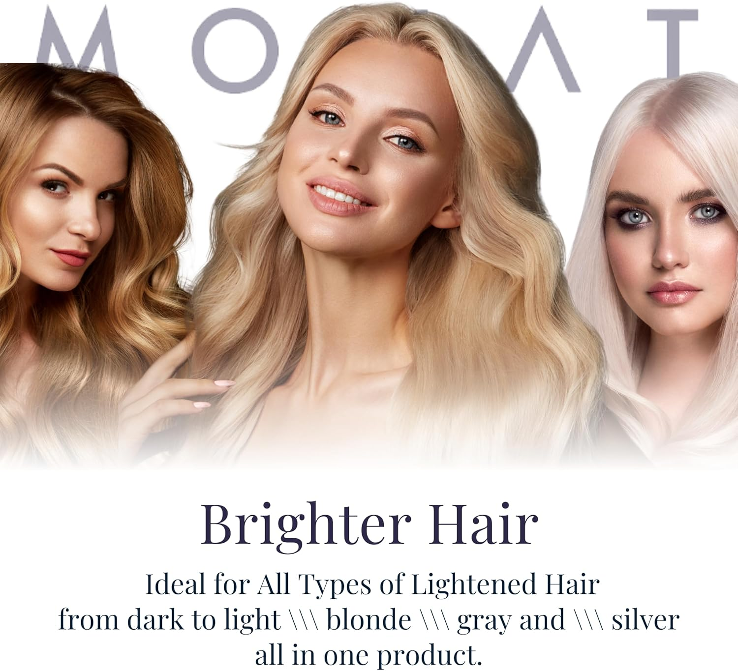 MONAT Violet Lights Anti-Brass Toning Masque &ndash; Natural Radiance &ndash; Illuminate Your Hair Naturally &ndash; Tone Unwanted Brassiness image number 3