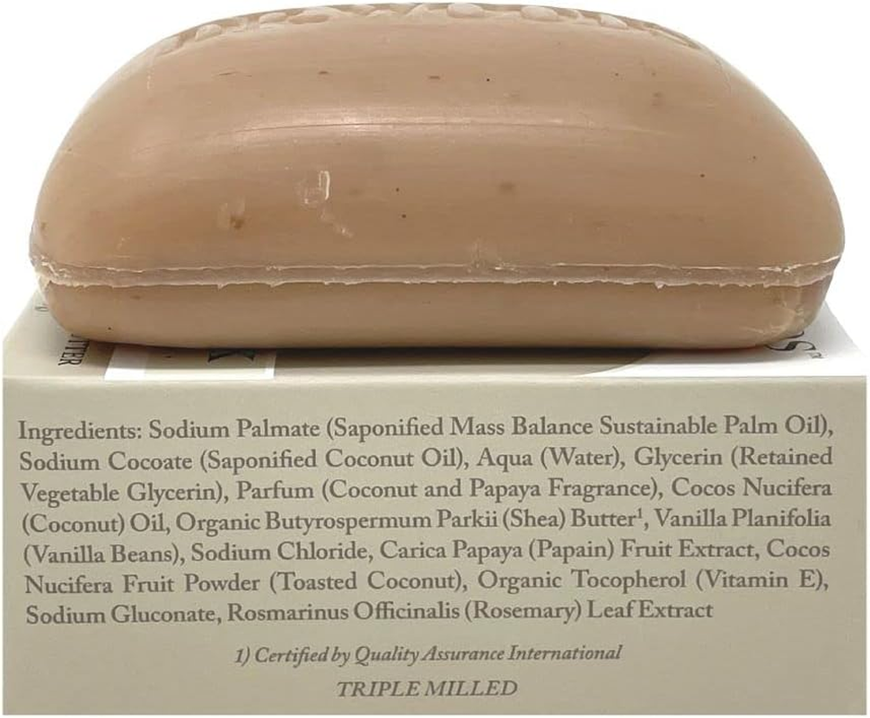 Dr. Woods Coconut Milk Shea Butter Soap, 5.25 Oz (Pack of 6) image number 1