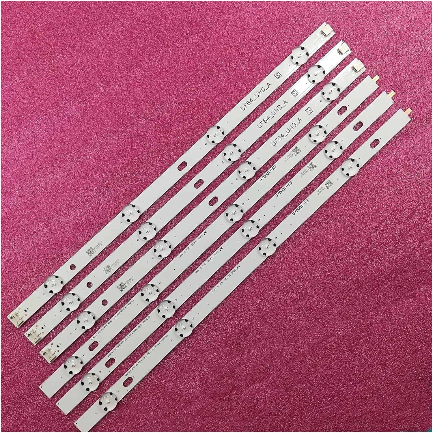 LED Backlight Strip for 43UF603V 43UF610A 43UH6100 43UH6030 43UF640V HC430DGN-SLNX1 UF64_UHD_A 43LH60FHD EAV63192501 (Color : 2 Lot)