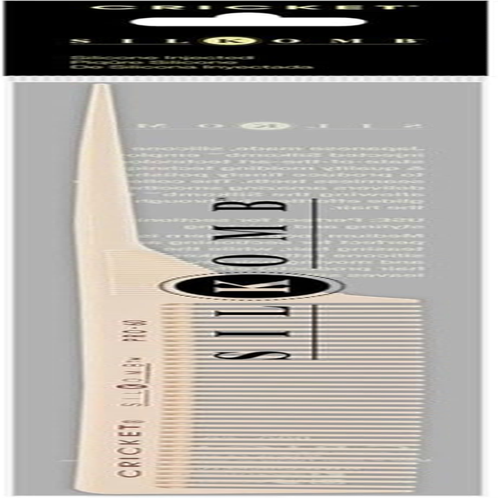 Cricket Silkomb Pro-60 Medium Tooth Rattail Professional Hair Stylist Comb for Teasing Sectioning Parting Lifting Styling Coloring Hair image number 3