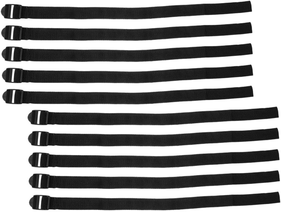 Sosoport 10Pcs Lawn Aerator Shoes Straps Turf Spike Laces Gardening Aerator Lawn Supplies Nylon image number 2