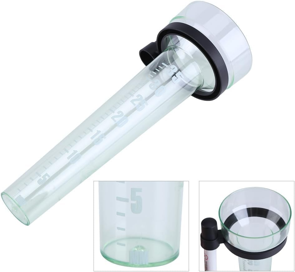 Limcryspp 3Pieces Outdoor Rain Gauge - Rain Gauge | Rain Gauge Device, Rain Gauge Device Suitable for Yard and Large Digital Scale Garden, Deck, Lawn, Landscape, Etc image number 6