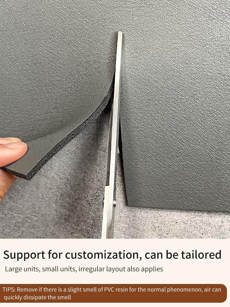 Coffee Mat for Countertop PU Absorbent Leather Non-Slip Rubber Backed Coffee Maker Mat for Espresso Machine Dish Drying Mat 16"X24" Grey image number 1