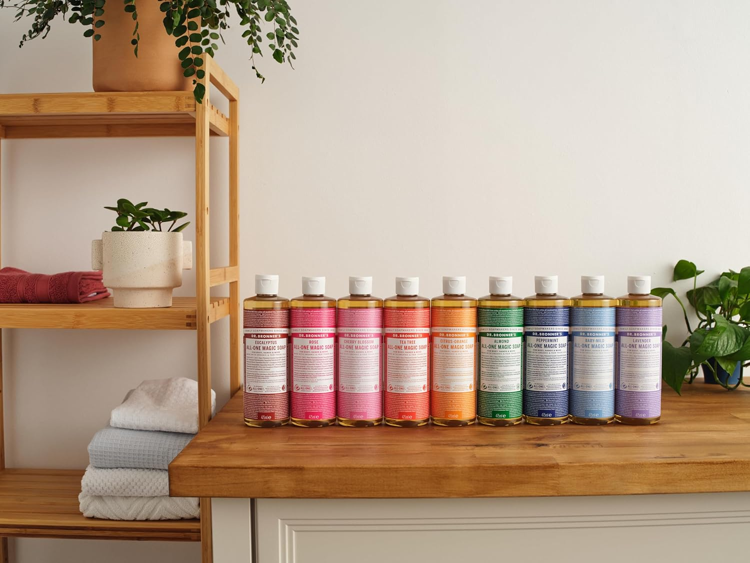 Dr. Bronner'S - Pure Castile Liquid Soap Cherry Blossom 475 Ml image number 2