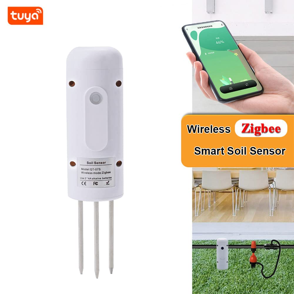 Wireless Soil Temperature Humidity Tester Plant Monitor IP67 Waterproof Detector for Garden Planting image number 6