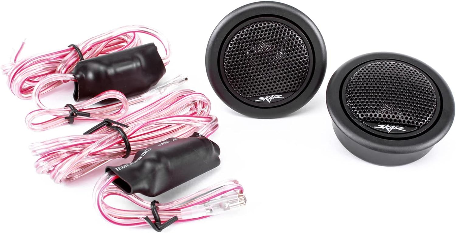 Skar Audio TWS-01 Neodymium Silk Dome Tweeters, Pair image number 2