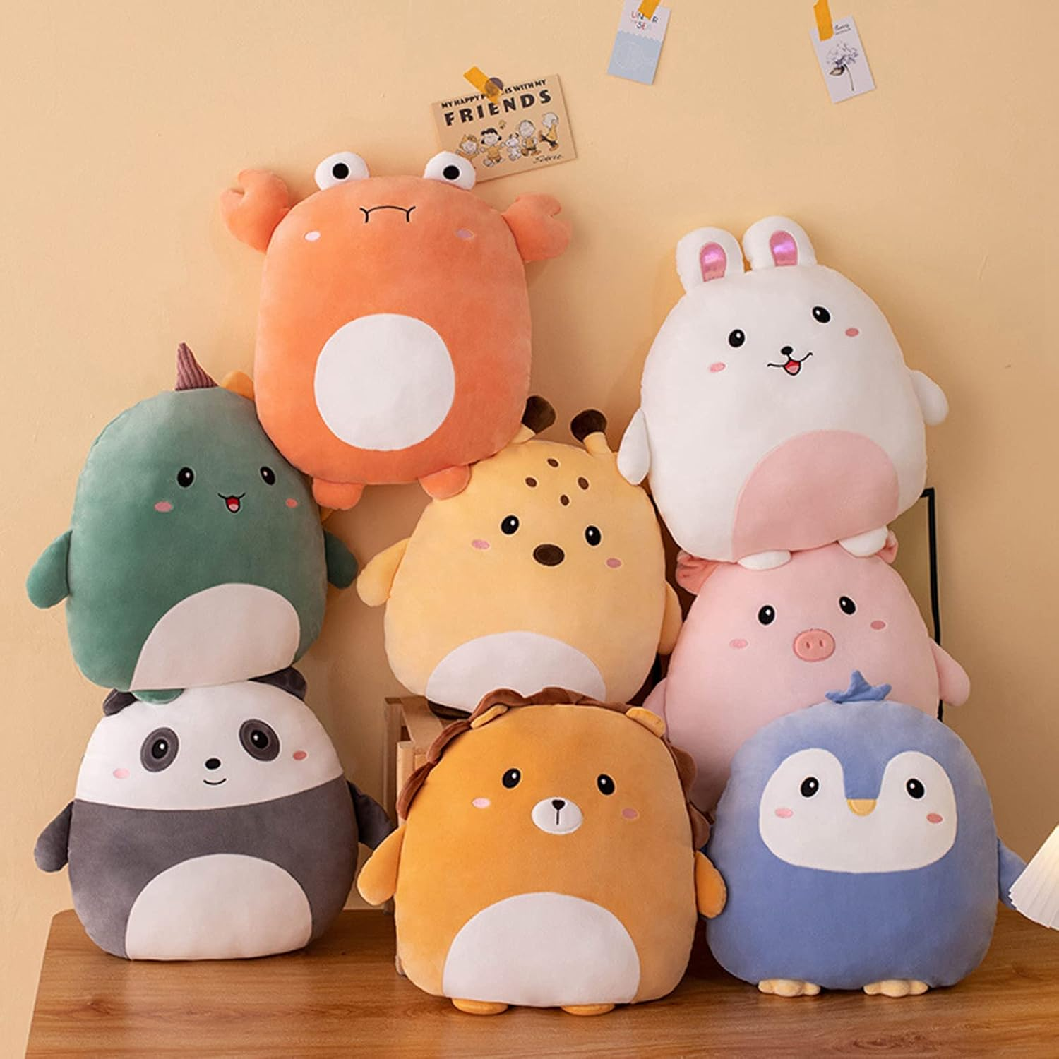 Penguin Plush Pillow, 16 Inch Penguin Stuffed Animal Toy Soft Penguin Plushies Throw Pillow Toys Gifts for Room Decor Kids Birthday Valentine image number 3