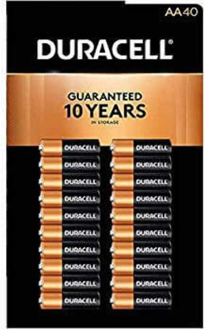 Duracell MN1500 Duralock Copper Top Alkaline AA Batteries - 40 Pack Size: Alkaline Coppertop AA - 40 Count, Model: MN1500, Electronics & Accessories Store image number 2