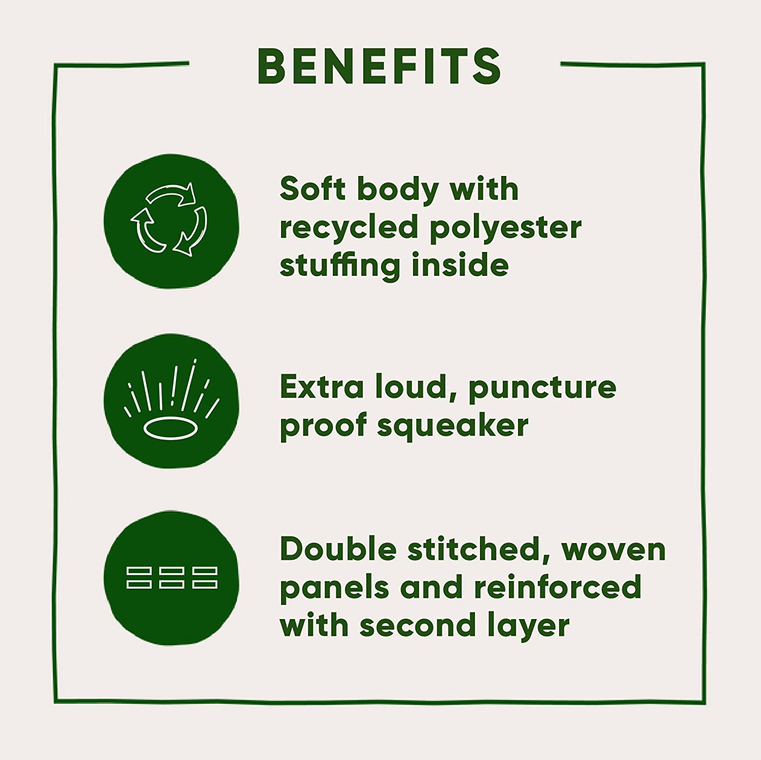 Beco Post Consumer Recycled Plastic Rough and Tough Dolphin Dog and Cat Toy Blue Medium image number 3